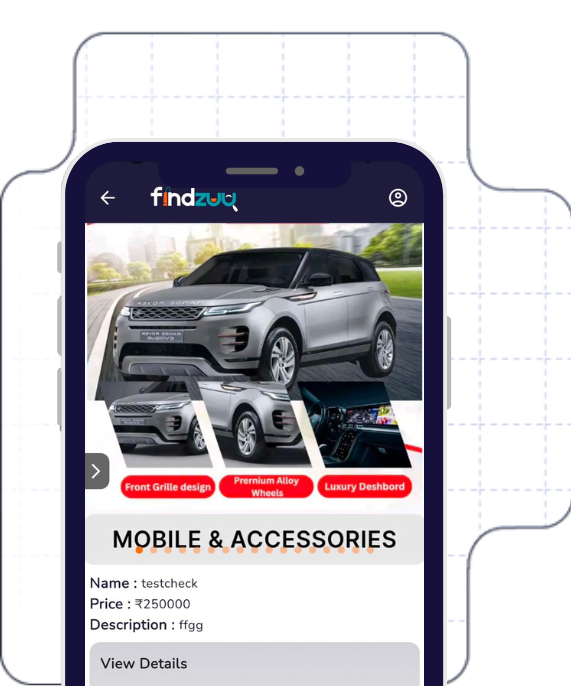 FindZuu Product Listing Screenshot